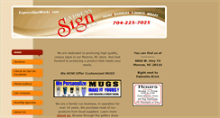 Desktop Screenshot of expresssignworks.com